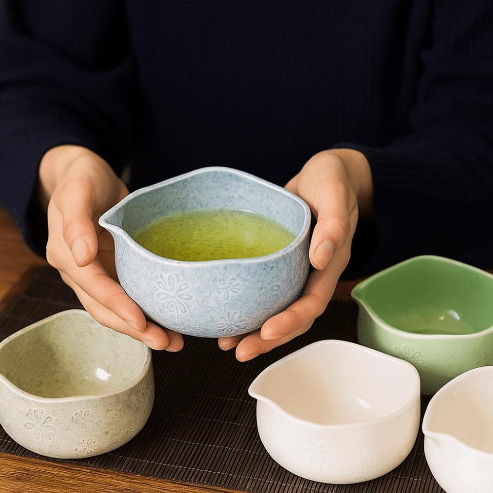 Tradition Ceramic Matcha Bowl Reusable Heat Resistant Matcha Mixing Bowl Easy To Clean Large Capacity Japanese Matcha Bowl