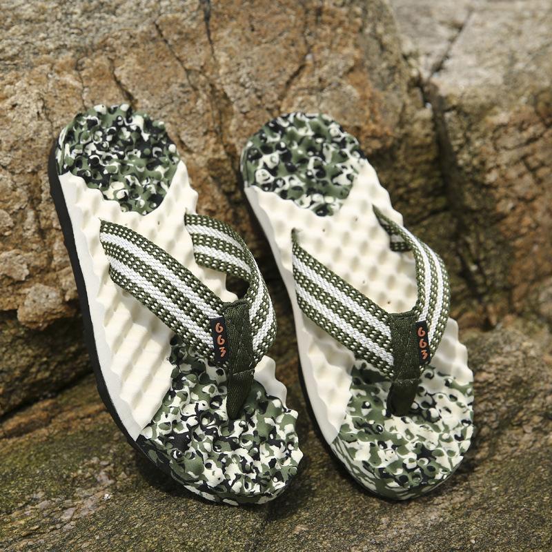 

45 large size summer new sandals fashion men s casual slippers trend beach slippers camouflage flip-flops 45