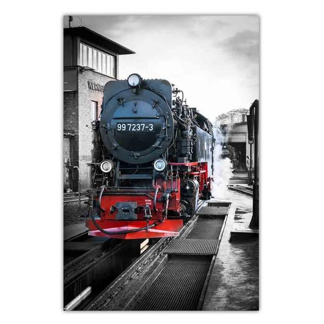 Nordic City Landscape Fashion Canvas Painting World Famous City Street View Poster Office Living Room Home Decoration Mural No Frame