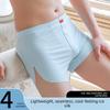 Men Spring and Summer Fashion New High-grade Ice Silk Flat Angle Underwear