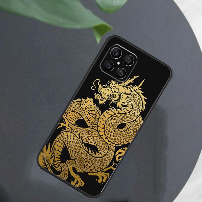 Chinese Dragon For Honor Magic 8 7 6 Pro Case For Honor Win RT X9d X9c X9b X9a X8c X8b 50 70 90 200 400 Lite