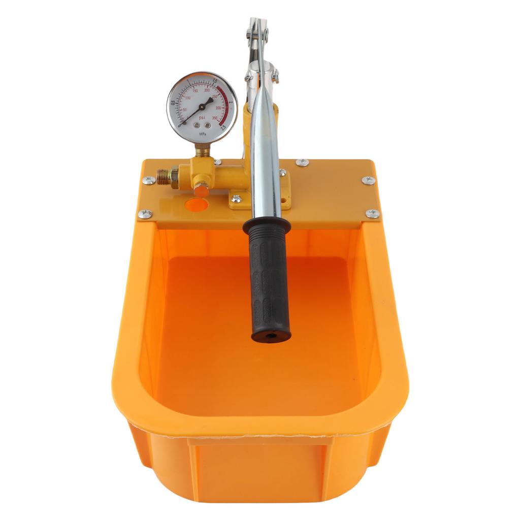 Hydrostatic Pump Tester Hydraulic Manual Water Pressure Test Pump Manual Pipe Leak Detector with Gauge
