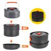 Kettle Outdoor Cookware Set Teapot Combination Picnic Pot Set Camping Tableware  Travel Outdoor