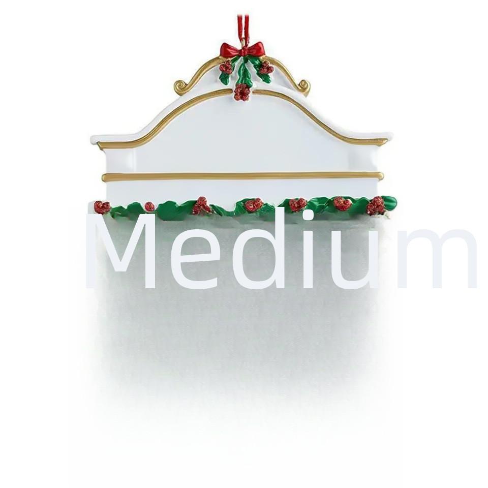 Christmas Resin Creative Stockings Family Nameplate Diy Christmas Ornament For Decor Home