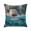 Home Decor Underwater World: Sea Creatures & Mysteries Pattern Cushion Cover Suitable for Sofa Bedroom Car Pillow Cover