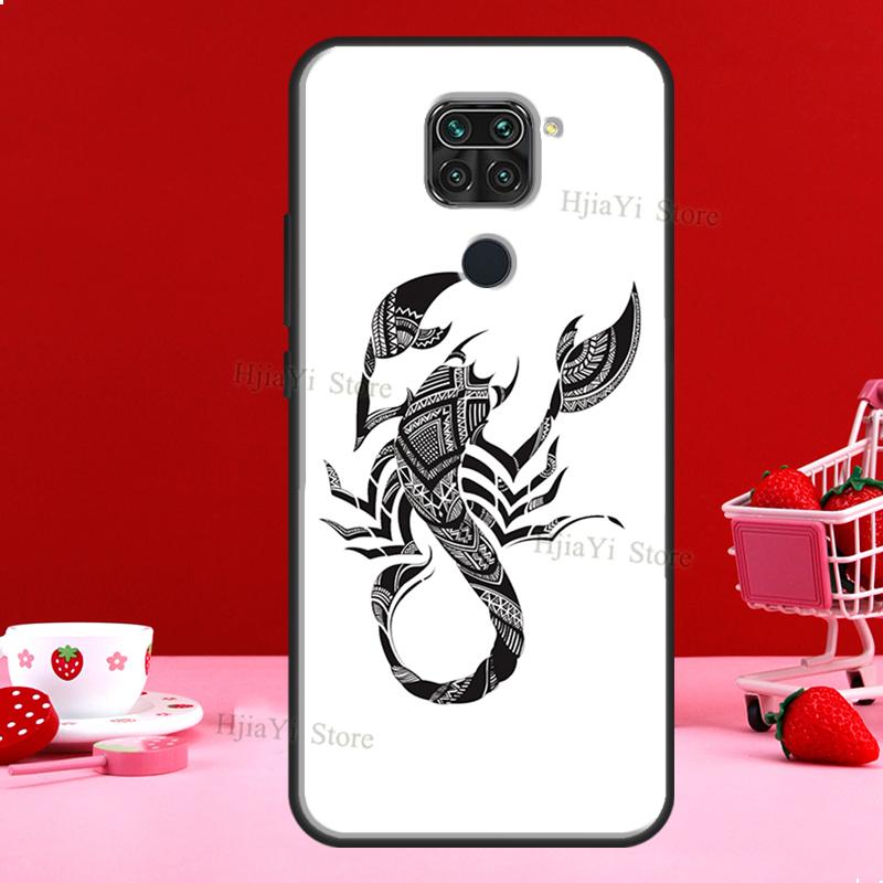 Scorpion Case For Xiaomi Redmi Note 11 10 9 8 12 Pro Plus 12S 11S 10S Cover For Redmi 12C 10C 10A 9C