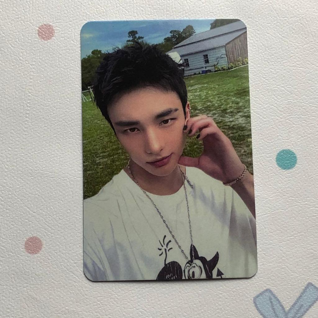 [USED] Straykids Pre-recorded Hyunjin KARMA Korea Sanok Trading Card