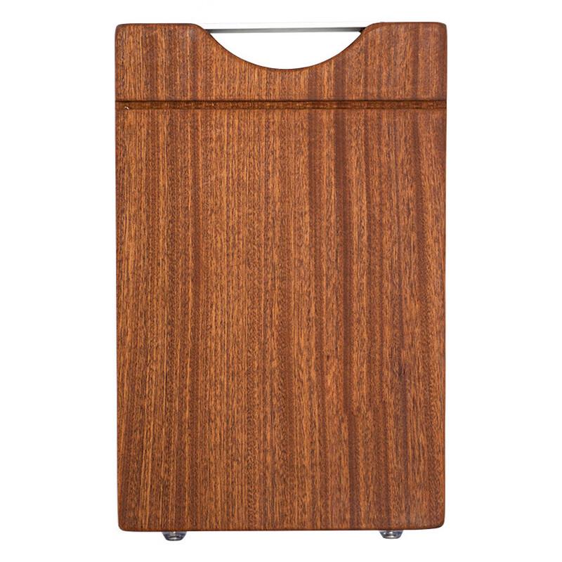 

Olesen Thickened Ulan Wood Cutting Board with Aluminum Handle
