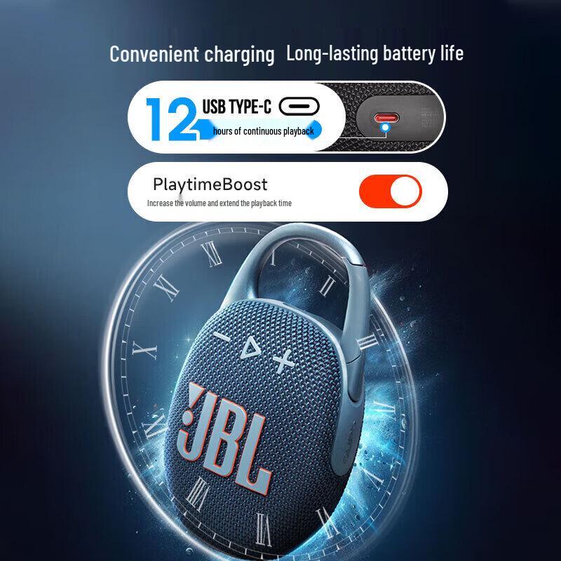 JBL CLIP5 Portable Waterproof Bluetooth Speaker