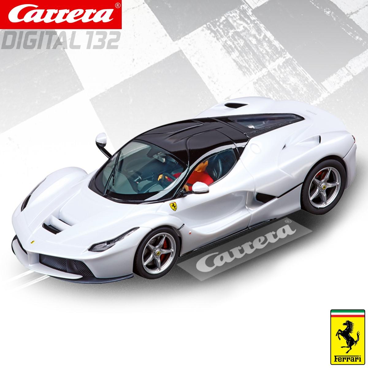 Цифровой слот-автомобиль Carrera 132 LaFerrari 30665 Красный / 30712 Белый / 30748 Матовый алюминий