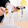 Bride Groom Dress Shape Wine Glass Cover Desktop Ornaments Wine Cups Wraps Champagne Bottles Cover