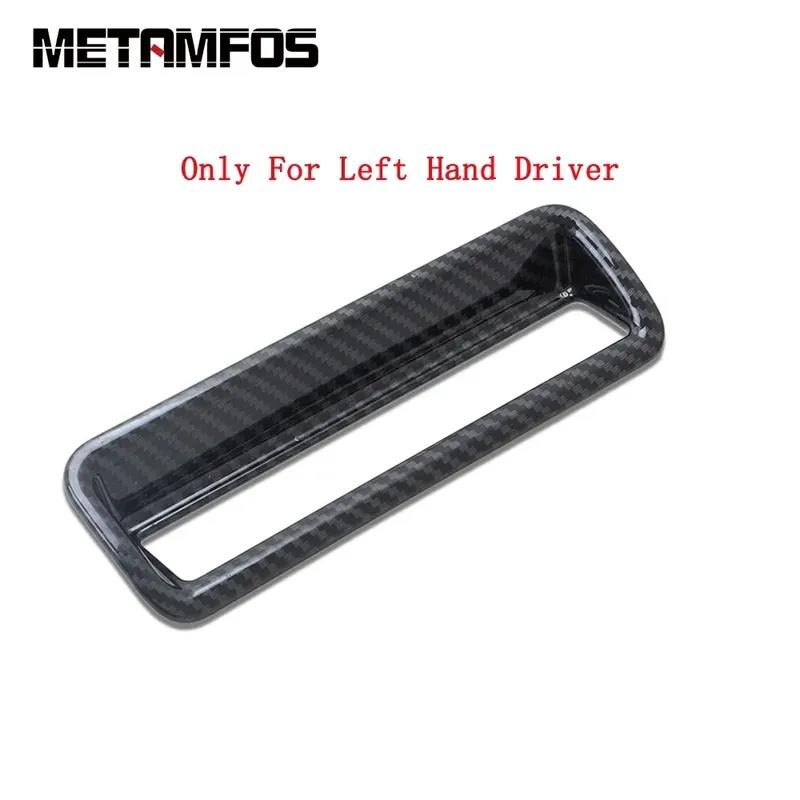 For Toyota Rav4 Rav 4 - 2024 Carbon Fiber Head Light Lamp Switch Button Panel Cover Trim Interior Accessories