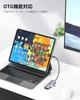 ICZI USB C 100W PD 5Gbps Micro SD SD Card 5Gbps USB x HDMI Compatible with MacBook MacBook iPad Surface and More Hub, 4K@60Hz, 6-in-1 Type-C Adapter,