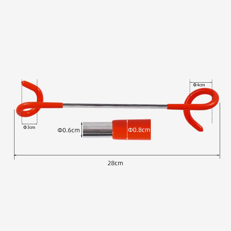 Outdoor Camping Tent Light Hook - Multifunctional S-Shaped Double-Headed Spiral Hanger