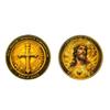 Christliches Segensmünze,Christliche Jesu Herausforderungsmünze Kreuze Gedenkmünze,Sammlerstück Religiöses Geschenk Unisex