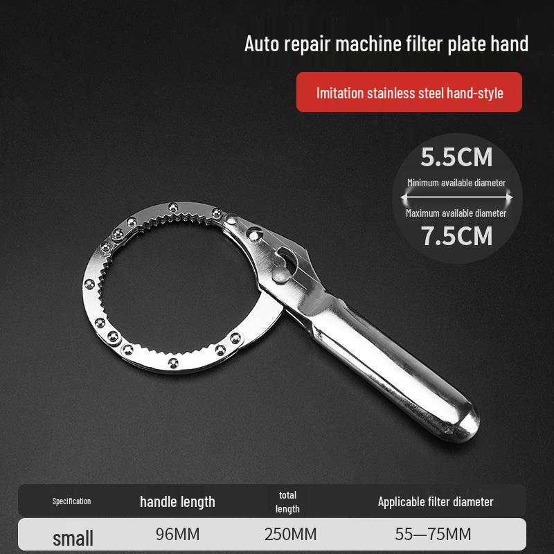 Front-Mounted Oil Filter Removal Wrench - Belt Chain Tool