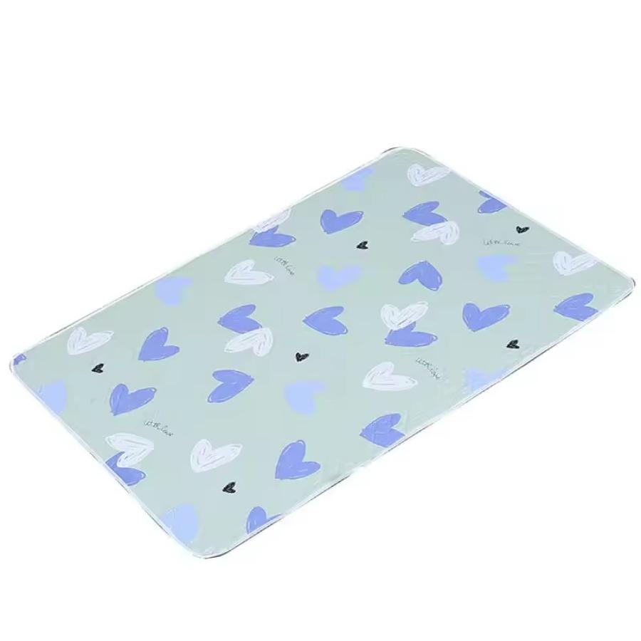 50*70cm Breathable Waterproof Washable Mattress Urine Mat For Baby Cute Cartoon Bed Protector Diaper Bedding Urine Pads