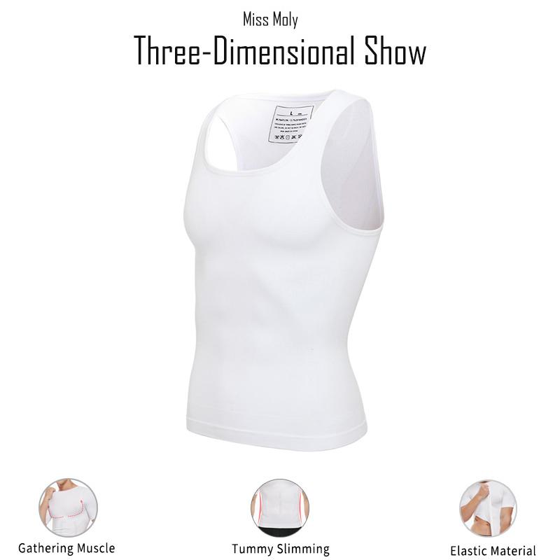 

Men Slimming Body Shaper Belly Control Shapewear Man Shapers Modeling Underwear Waist Trainer Corrective Posture Vest Corset Asian(M)US(S)