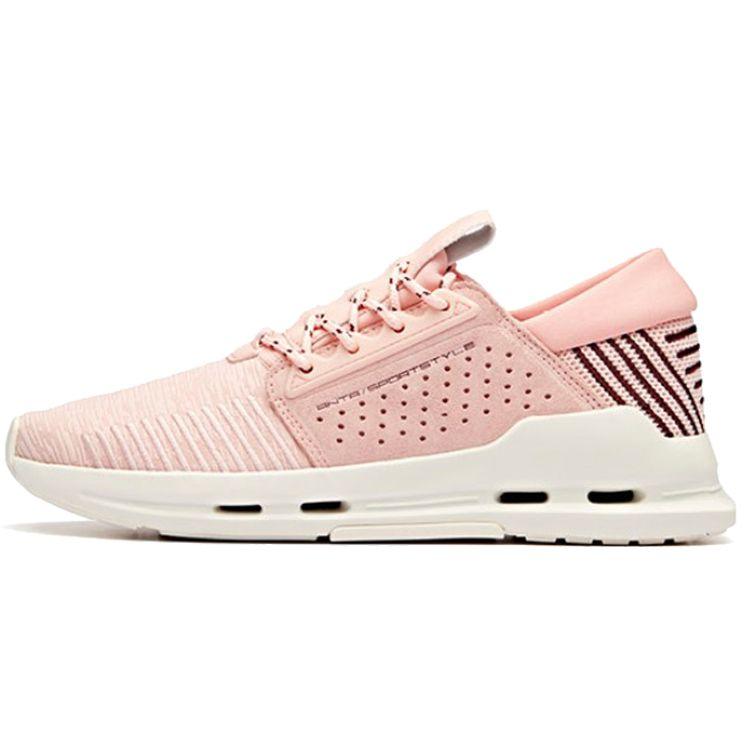 

Anta Lightweight Breathable Low-Top Sports Casual Shoes Women sneaker Cherry-Blossom-Pink 12918888-3