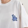 MLB T Shirts Unisex White Crew Neck Moderate Straight Fit 3ATSL0533-07IVS