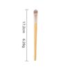 Bamboo Handle Makeup Brush Set: Includes Powder, Concealer, Foundation, Mask, and Eyeshadow Brushes