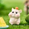 Verfressener Hamster Mikrolandschaft Gartenarbeit Sukkulenten Dekorationszubehör Käse Reisbeutel Niedliche Kleine Tierornamente