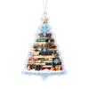 Kerst 2D Vlak Acryl Hangend Ornament voor Feestelijke Decoratie