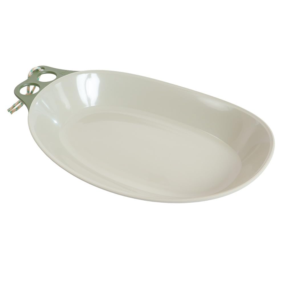 

CHUMS Camper Curry Plate Tableware 26 x 17 x Height Olive/Gray 3.7cm CH62-1732-M103-00