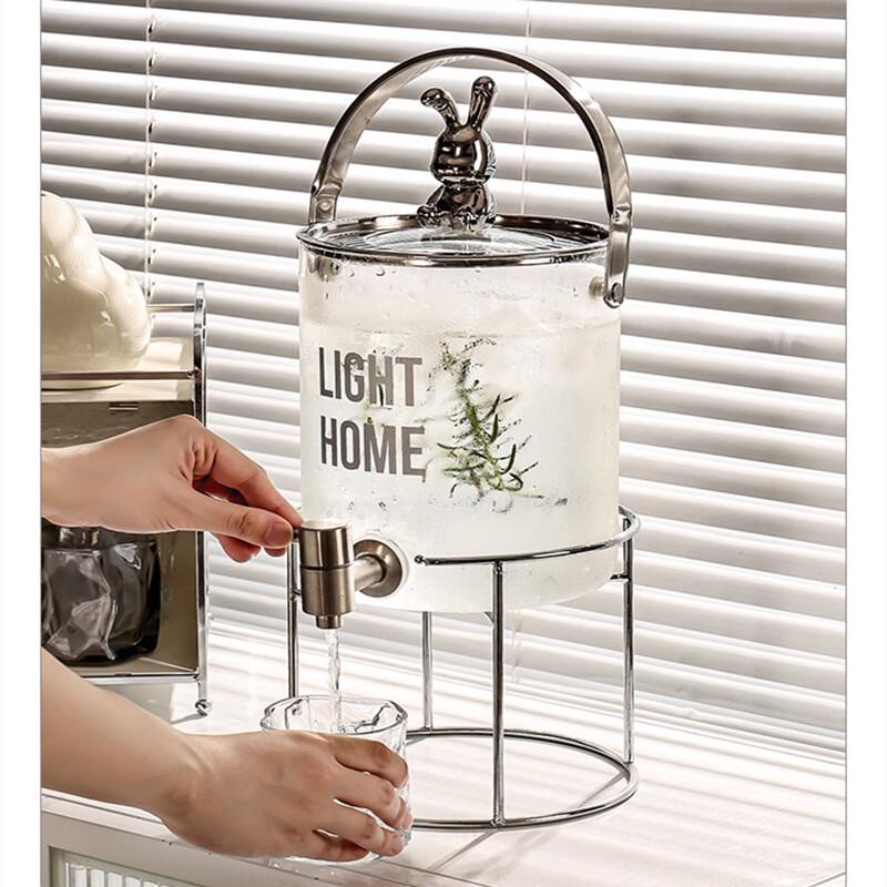 ZISIZ Heat-Resistant Glass Pitcher