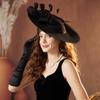 Vintage Dames Fascinator Hoeden met Hoofdband Kerk Hoeden Nieuwe Derby Hoed voor Cocktailfeest