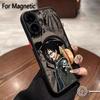 Anime Ones Pieces Luffys Zoros Phone Case for iPhone 17 16 15 14 13 12 11 Air Pro Max Mini XR XS X 7 8 6 6s Plus Matte Magnetic