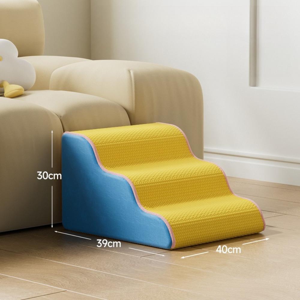 2026 Designer Pet Dog Stairs Ramp Non-Slip Pet 2/3 Steps for Small Old Dogs Sofa Bed Sofa Bed Ladder Cat House