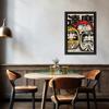 Japanese Vintage Art Food Cultural Lucky Cat Poster Canvas Prints Daruma Retro Daruma Dolls Wall Art Decor Home Room Shop Decor