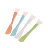 Silicone Facial Mask Brush Soft Head With Scraper Integrated Dual-Use Mud Film Brush Diy Film Adjusting Beauty Tool Beauty
