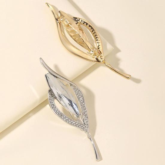 Common Callalily Brooch Pin for Women, Rhinestones Inlaid Brooch Pin for Dress, Coat, Shawl, Gift for Mother, Wedding
