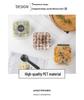 Square Mousse Soy Milk Cake Box: Wooden Cup Packaging for Tiramisu and Dessert Baking