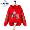 Kids Anime KPop Demon Hunters Hoodie Autumn Long Sleeve Sweatshirt Sportswear Cartoon Hoodies
