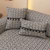Sofa Cover Universal Thicken Short Plush Non-Slip Living Room Sofa Towel Irregular Edge Sofa Cushion Armrest Back Towel Home
