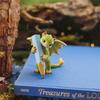 Statue Mini Cute Dragon Ornament Handicraft Dinosaur Models Dragon Resin Sculpture  Home Bedroom