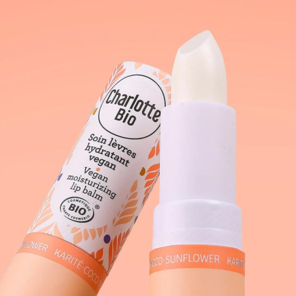 Charlottebio Vegan Moisturizing Lip Balm