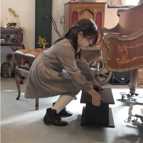 Behning & Sons Pedal PLUS +Do Piano Footstool, Pianista Compatible, Height Adjustable in 1cm Increments (Over 6.5cm), Piano Pedal Support