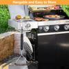 Stainless Steel BBQ Grill Brush – Non-Stick, Heavy-Duty Wire Cleaning Tool for Barbecue Accessories