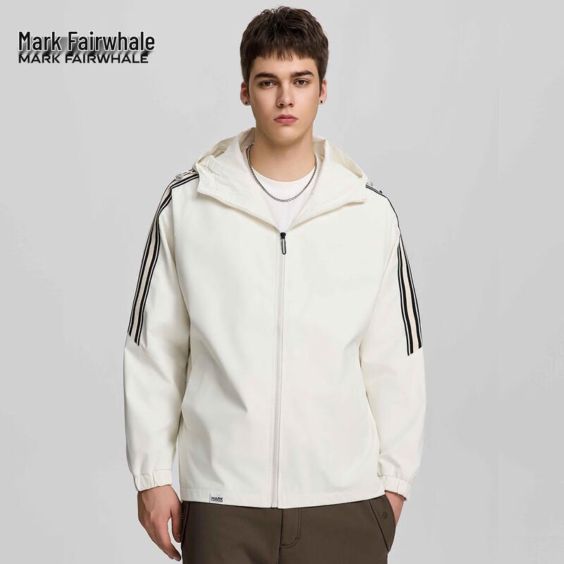 

Mark Fairwhale Men s Autumn Hooded Casual Jacket 2XL