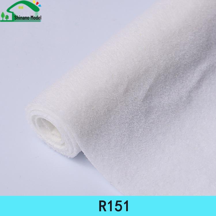 Model Turf Flocked Nylon Lawn: Simulation Grass for Miniature Landscape & Train Scenery