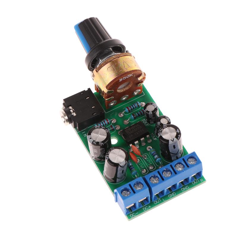 Tda2822M 2.0 Stereo Audio Zesilovač Deska Dvoukanálový Zesilovač Aux Zesilovač Deska Modul Přenosný Mikro Rádio Zesilovač Deska