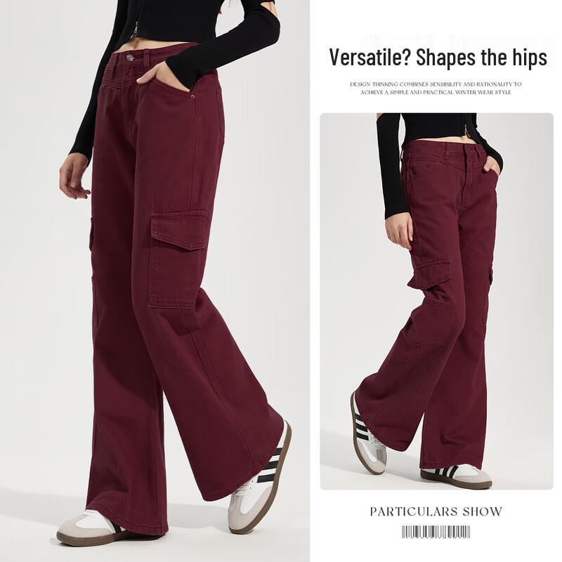 

Tatu Women s Fashion Slimming Versatile Jeans L