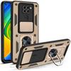 Para Redmi Note 9 Funda Armadura Resistente a Golpes Protector Deslizante de Lente Cubierta para Teléfono Para Xiaomi Redmi Note 9 Funda Carcasa