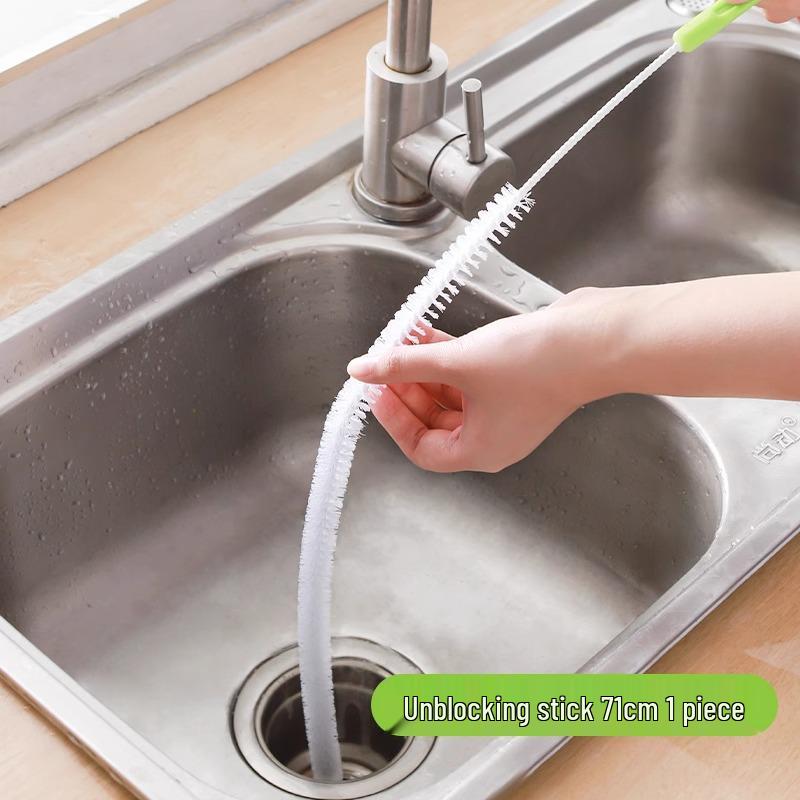 

Гибкий сифонный тросик для прочистки засоров кухонной раковины