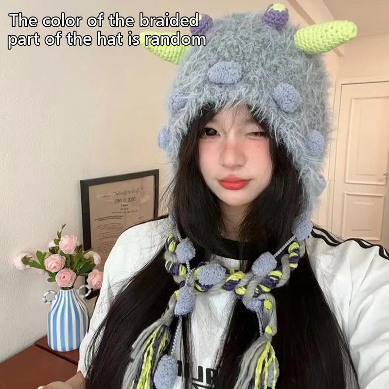 

Теплая защитная шапка для ушей, уличное утепленное Балаклава, шапка Skullies, модная осенне-зимняя серый