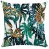 Plant Leaf Pillowcase Soft Short Plush Cushion Cover Tropical Rainforest Pillow Case Cushion Cover Throw Pillowcase 50X50 Pillow
